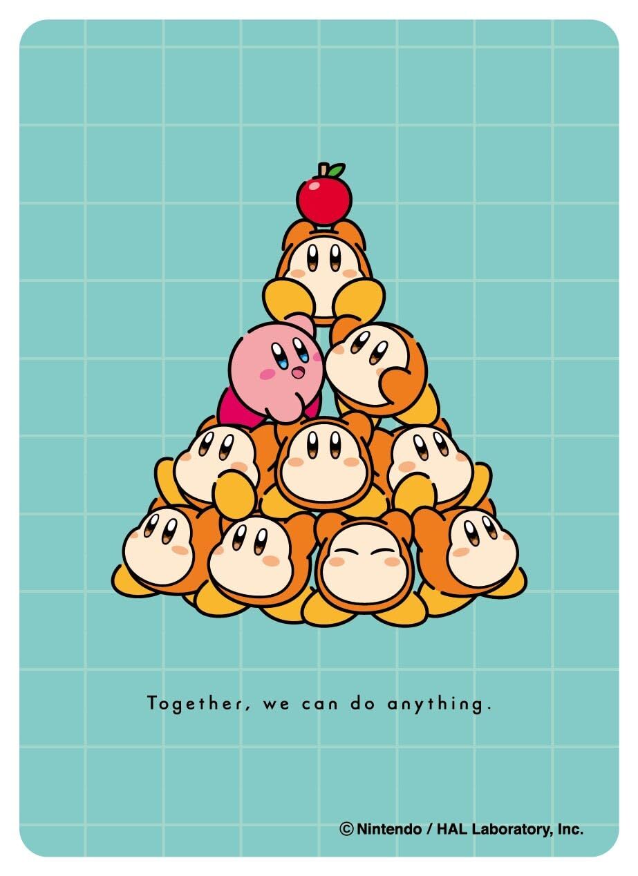 Ensky卡套系列 - カービィ play with ワドルディ ちからをあわせて (EN-1498)