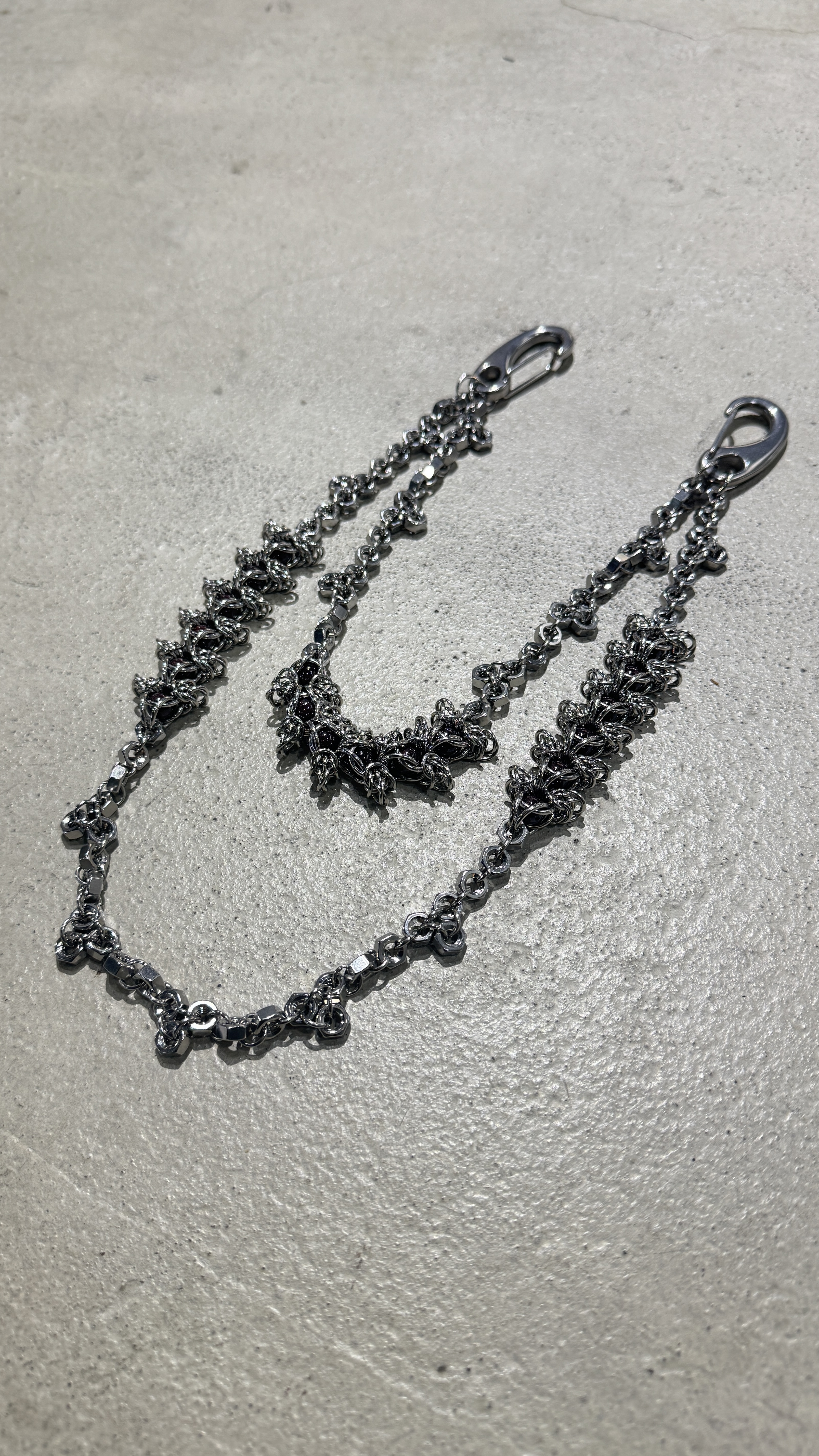 LEE:ZONG 編織領帶手錶款雙層褲鏈