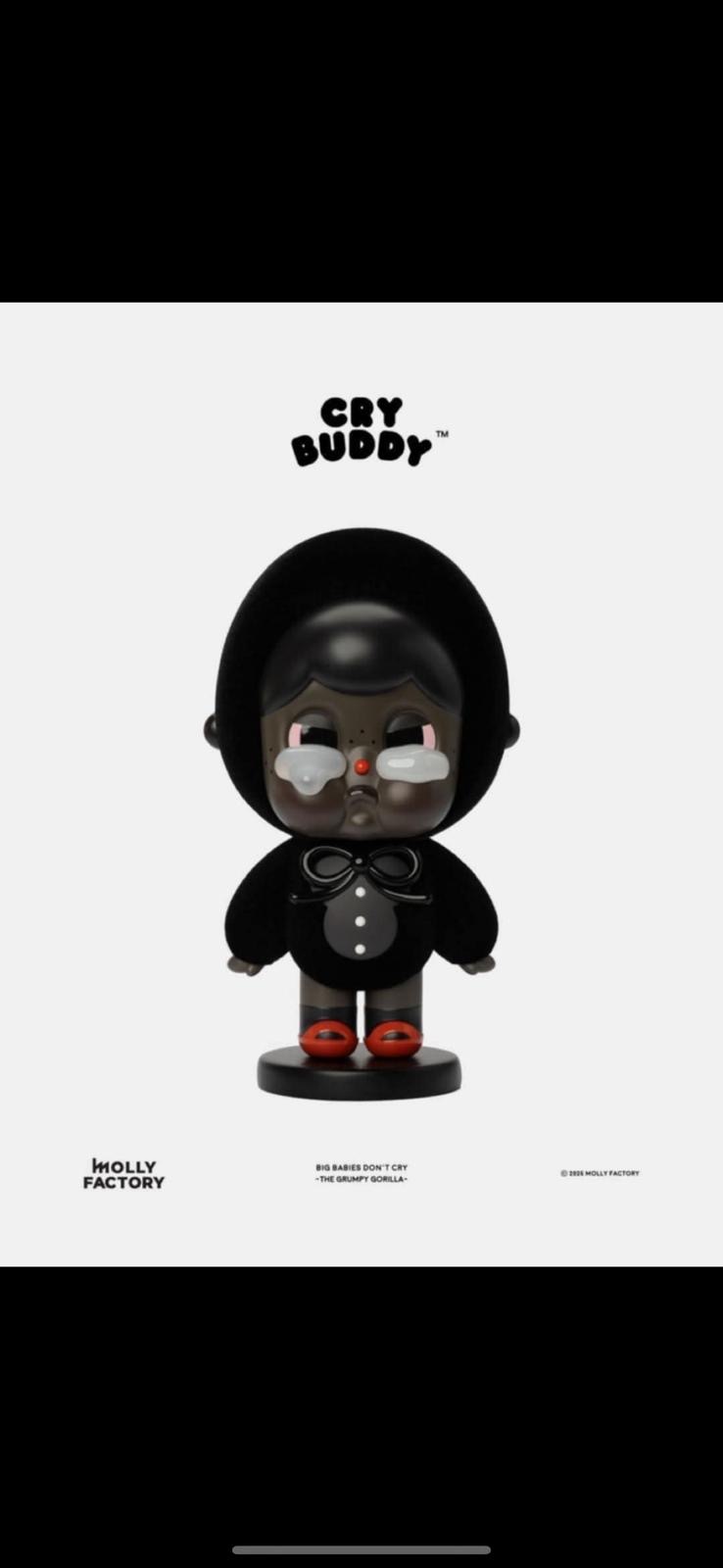 泰國限定Molly Factory黑猩猩400%