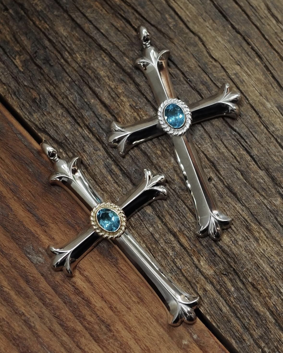 TW 藍綠磷灰石Cross＊