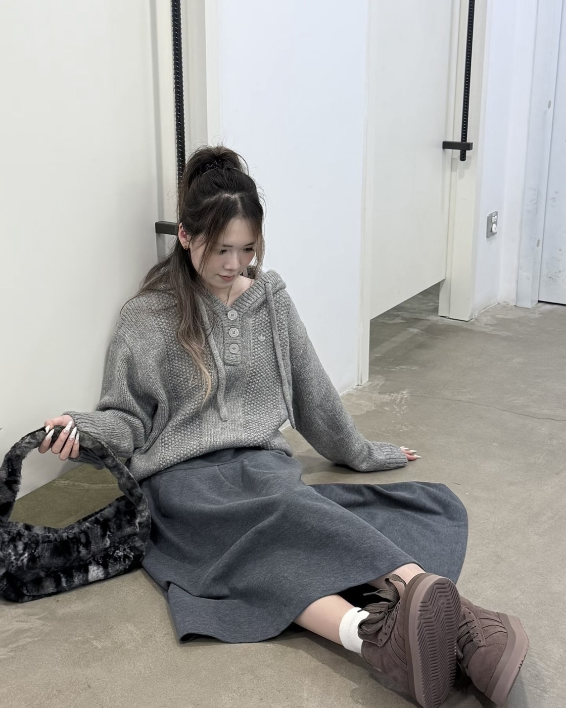 【預購】ADIDAS ORIGINALS FW25 針織連帽上衣 2色 KS5968