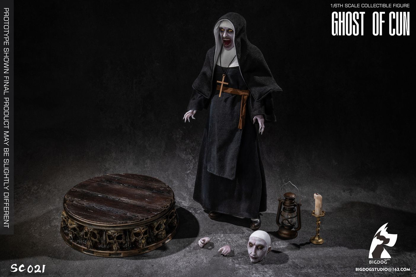 BIGDOG STUDIO SC021 1/6 Scale Ghost of cun (現貨)