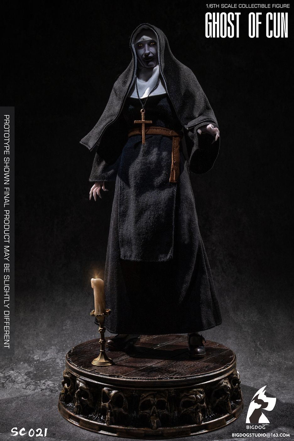 BIGDOG STUDIO SC021 1/6 Scale Ghost of cun (現貨)
