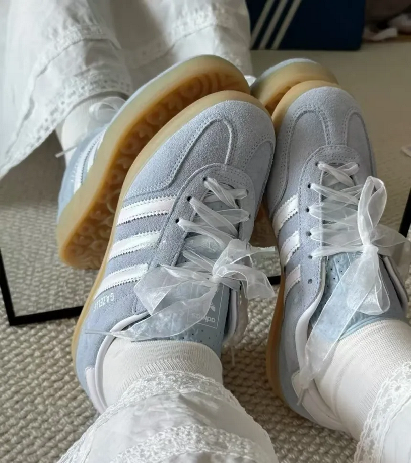 【預訂】ADIDAS GAZELLE INDOOR 霧藍 -WOMEN