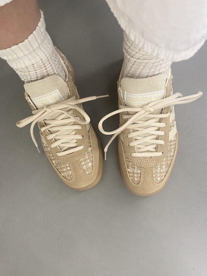 【預訂】ADIDAS HANDBALL SPEZIAL 小香風奶茶  -WOMEN