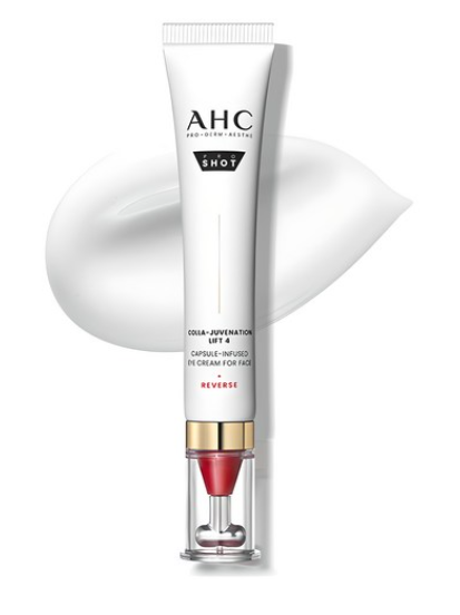 AHC Pro Shot 4D 醫美逆齡活膚全面眼霜 Pro Shot Colla-Juvenation Lift 4 Capsule-Infused Eye Cream For Face｜全臉抗老拉提神器｜30ml