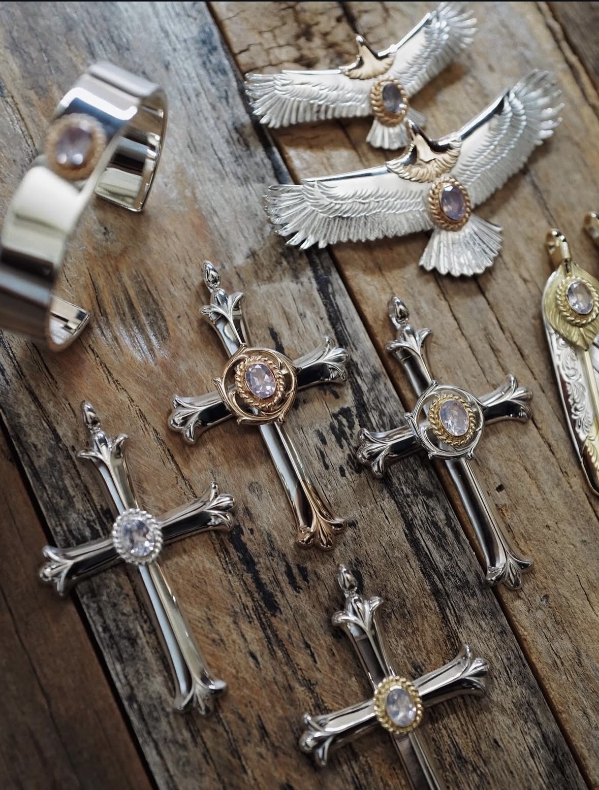 TW 薰衣草水晶Cross*