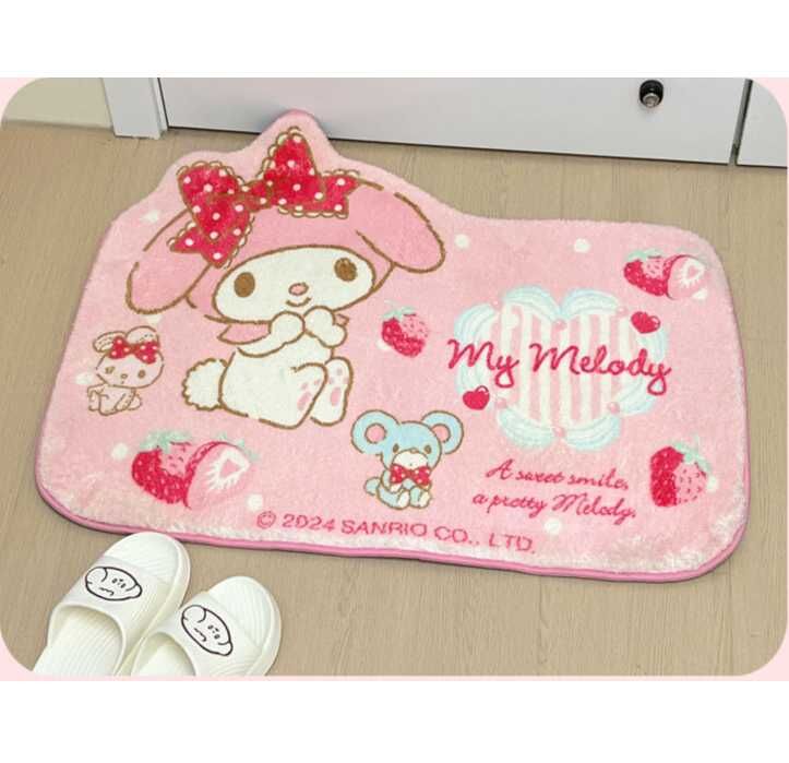 My Melody Sanrio| 浴室地毯 | 柔絨地墊