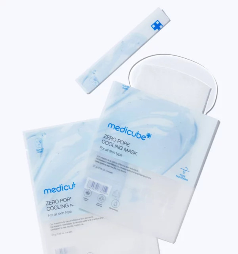 韓國MEDICUBE ZERO PORE COOLING MASK毛孔淨化冰感面膜 10片