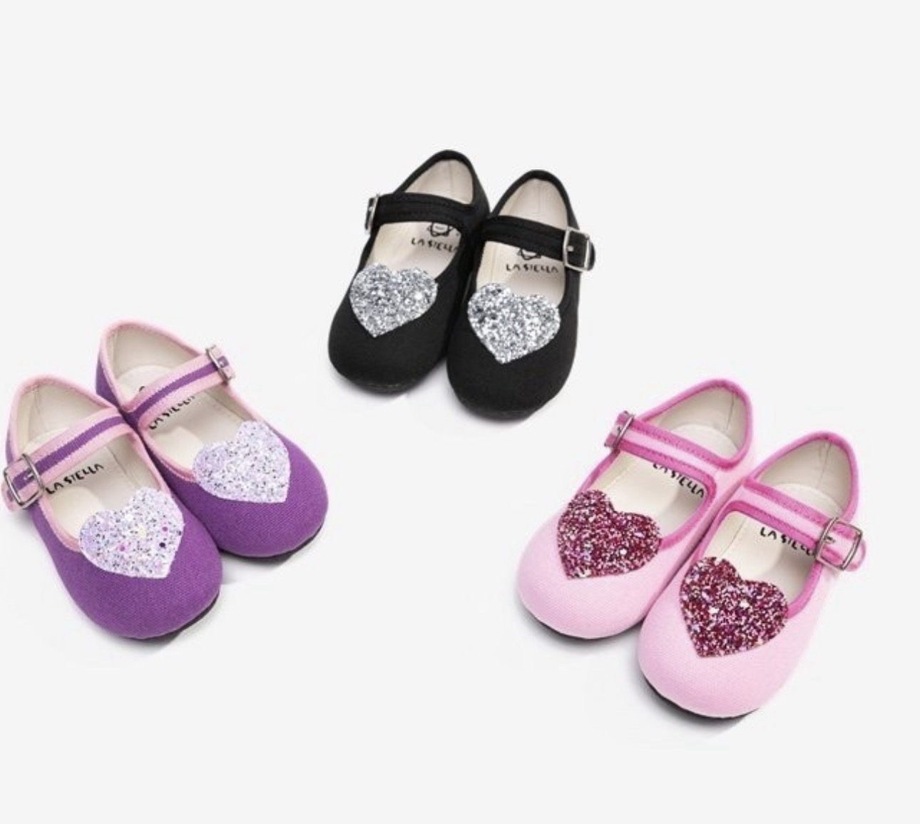 La Stella Candy Heart Shoes