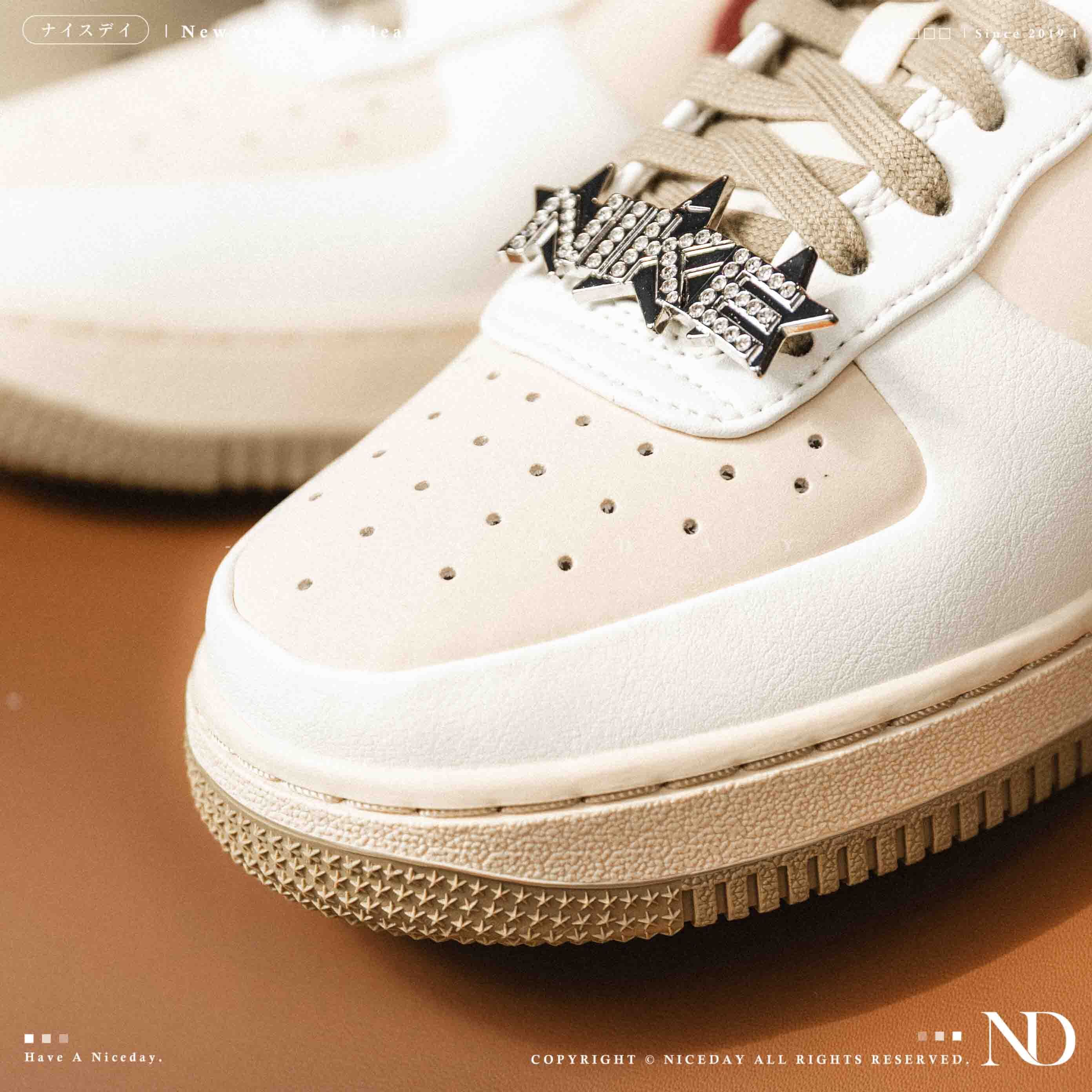 NICEDAY 現貨 Nike Air Force 1 '07 豹紋 米紅 米白 復古 女鞋 IM7510-262