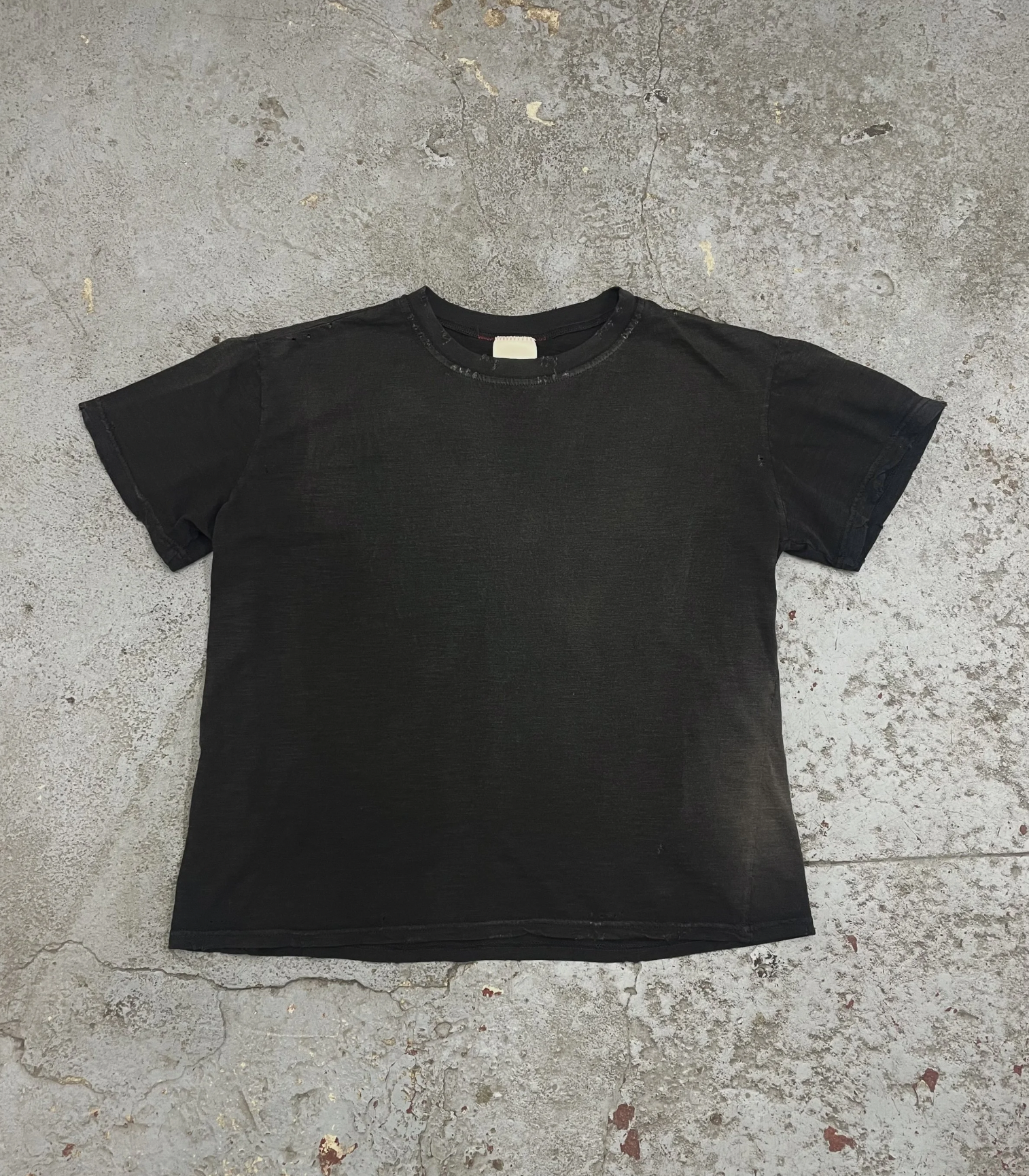 [Instock] MOOJIMOOJI EVERYDAY SLUB T-SHIRTS | VINTAGE BLACK