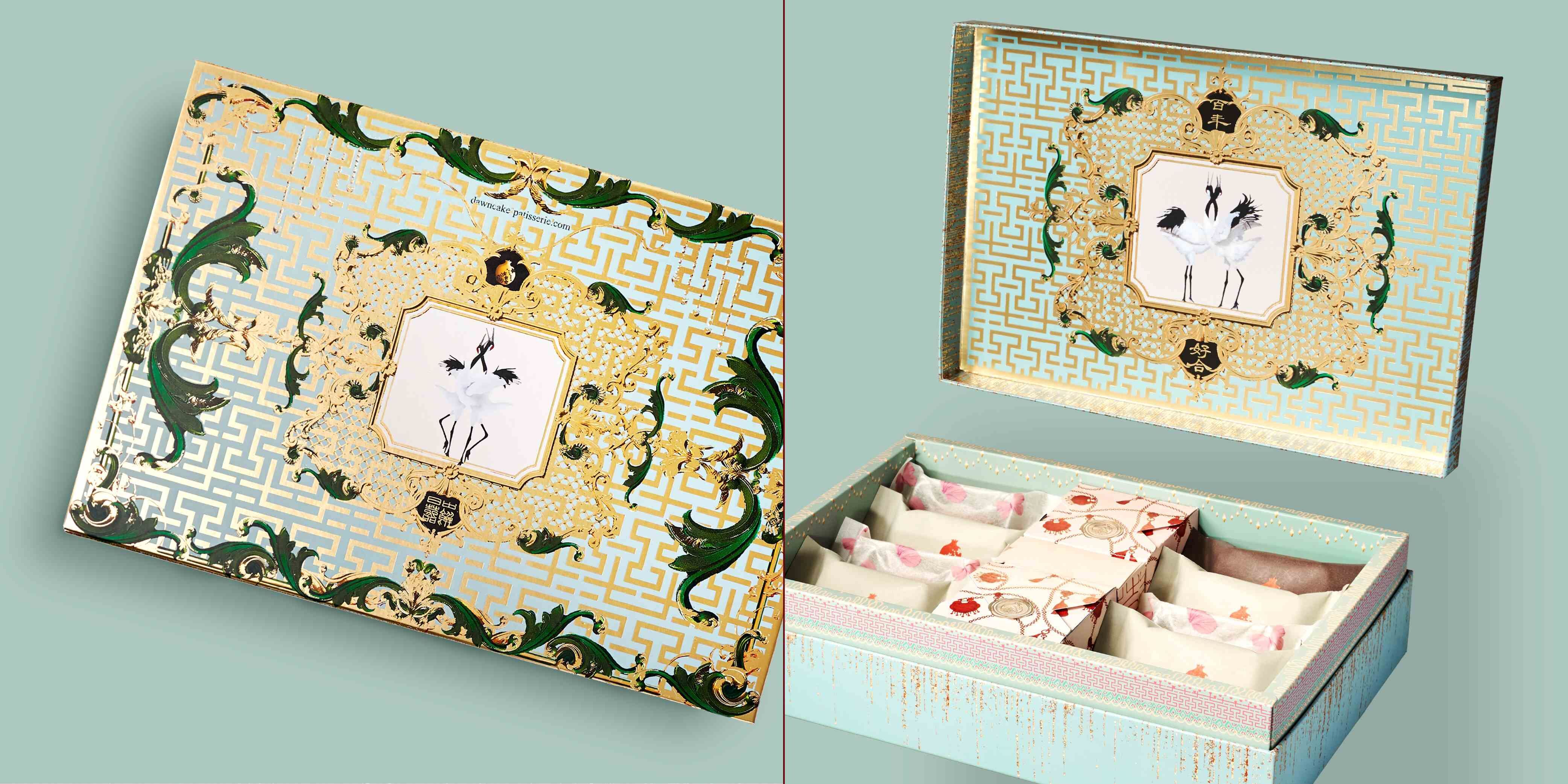 日出喜餅 訂製禮盒 百年好合 長禮盒