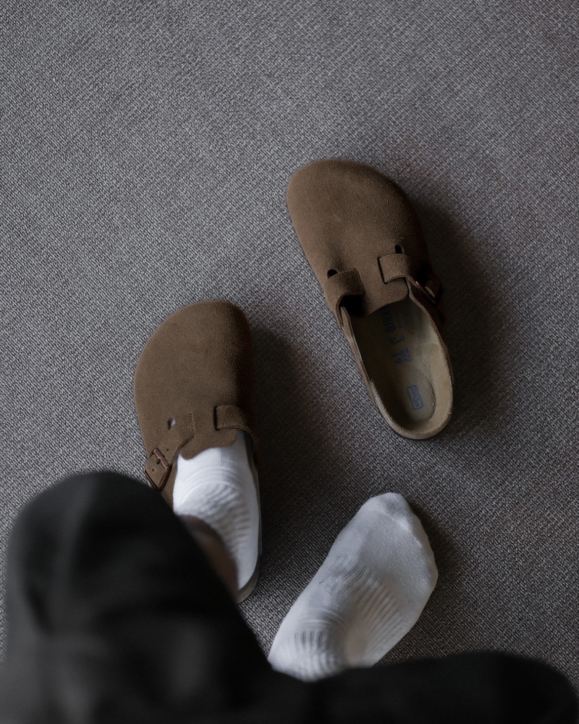 "代購+現貨" Birkenstock SFB Boston "Dark Tea Tonal FB" 焙茶色 軟底 正常楦