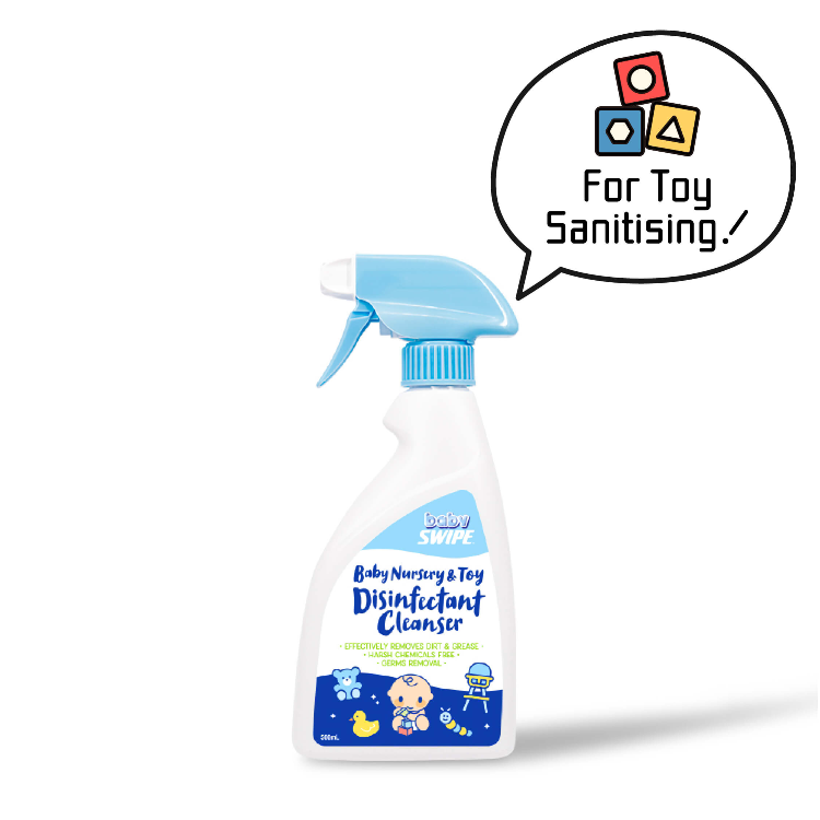 Hong Kong Brand Baby Swipe Baby Gear & Toy Disinfectant Spray 500ml | Kills Coronaviruses