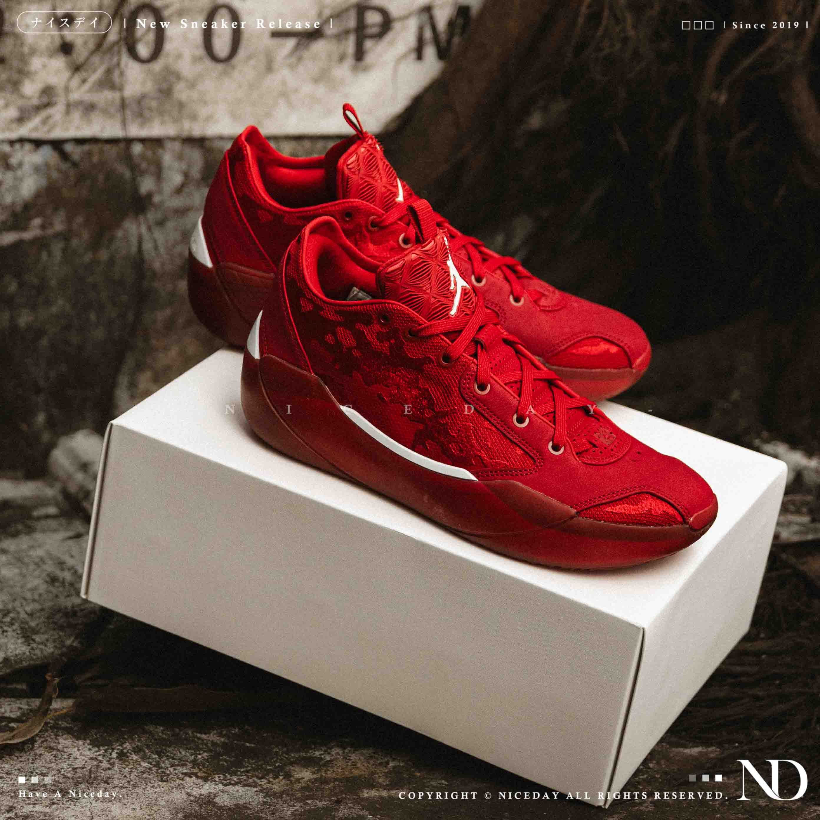 NICEDAY 現貨 Air Jordan 39 紅 玫瑰 鮮紅 籃球鞋 實戰 訓練 紅色 公牛 FQ0214-601