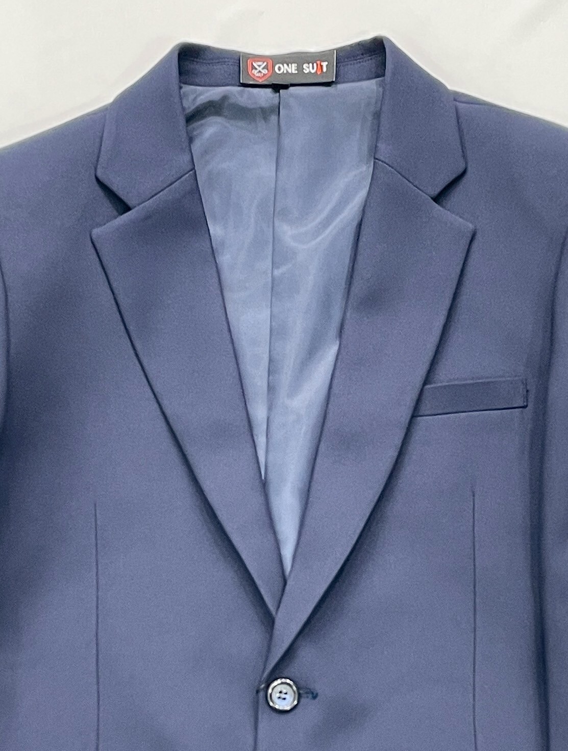 海軍藍素面西裝外套05