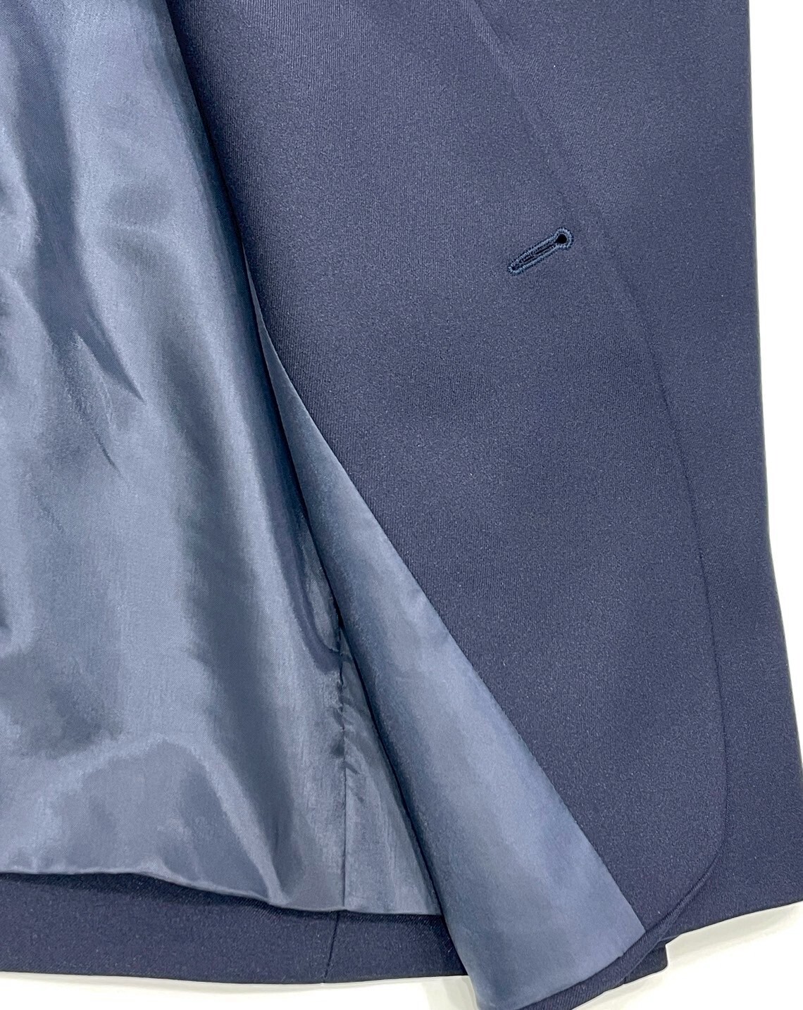 海軍藍素面西裝外套07