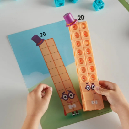 【樂森藥局】美國hand2mind Numberblocks數字積木-11-20學習組