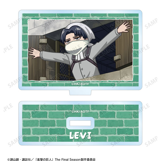 [代購][預訂] 進擊的巨人 ゆるコマ 立牌
