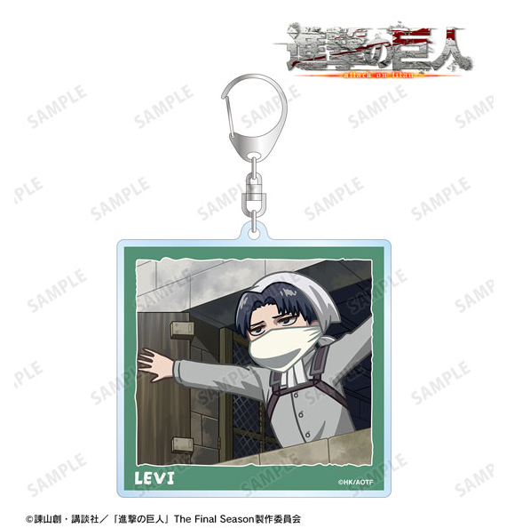 [代購][預訂] 進擊的巨人 ゆるコマ 掛件