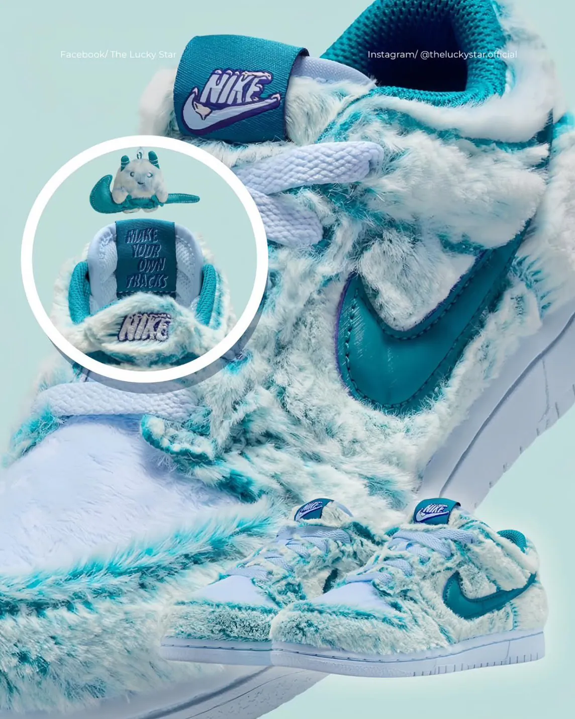 Nike Dunk Low "Abominble Snowman" 雪寶 雪怪 藍色 IM7170441