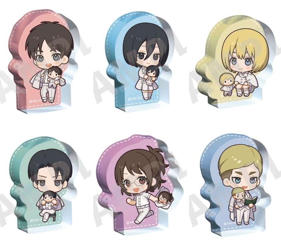 [代購][預訂] 進擊的巨人 白西 Q版 膠牌