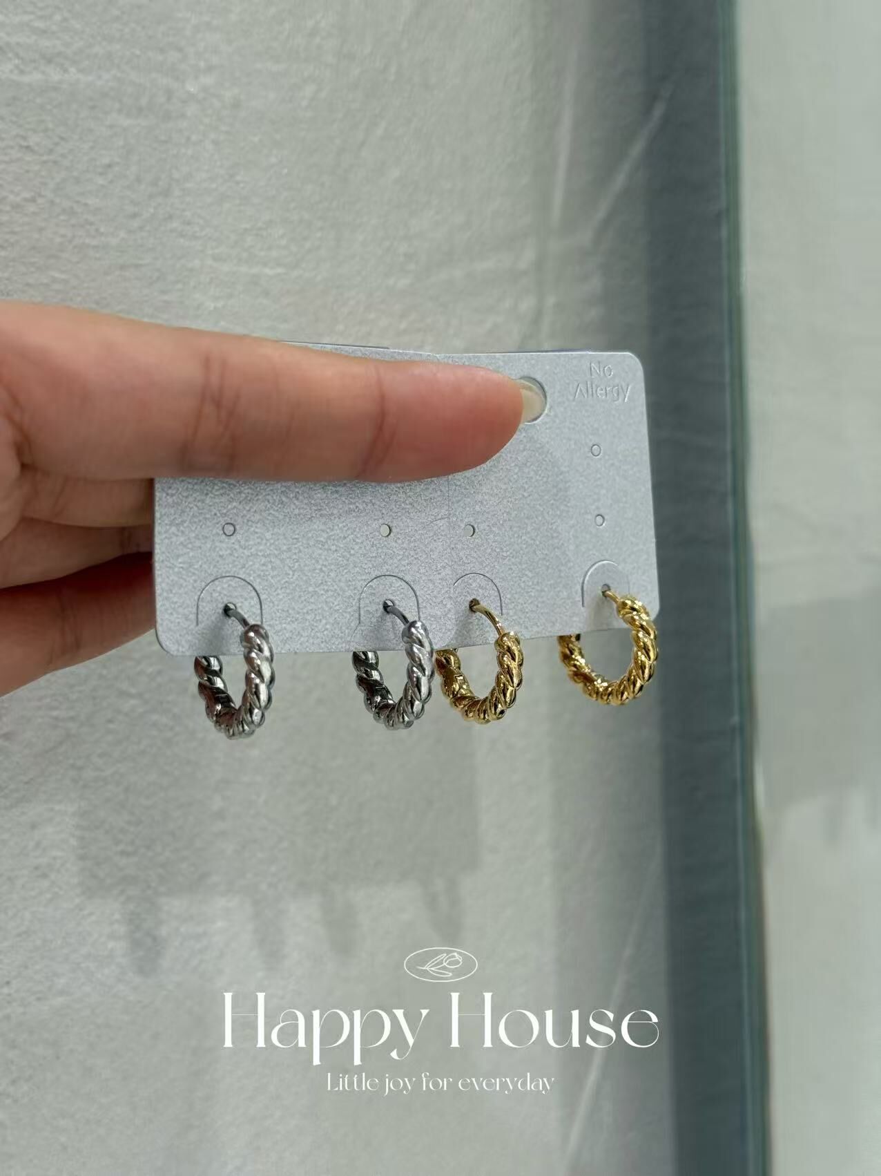 不鏽鋼紐紋圈環