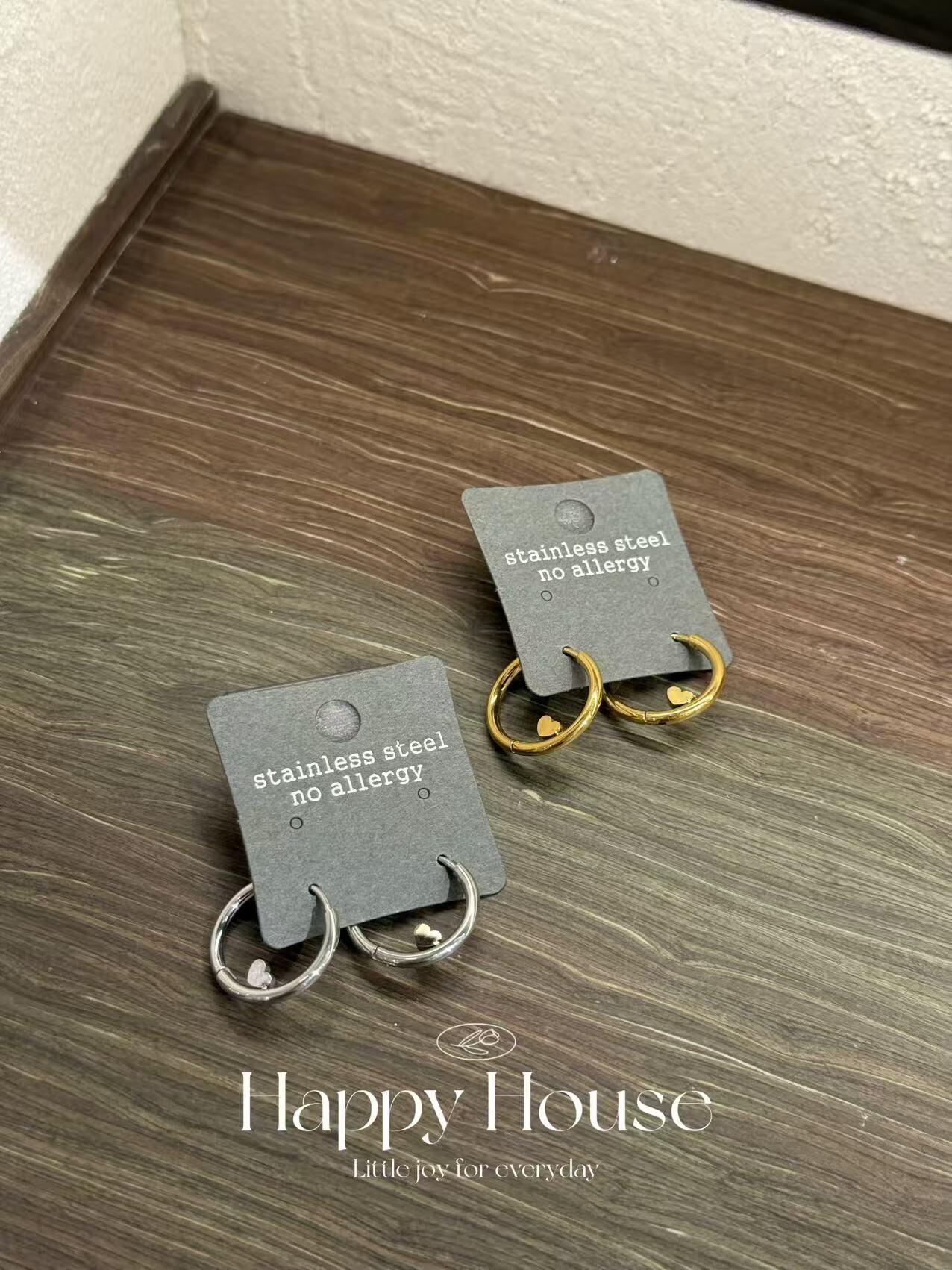 不鏽鋼心型圈環