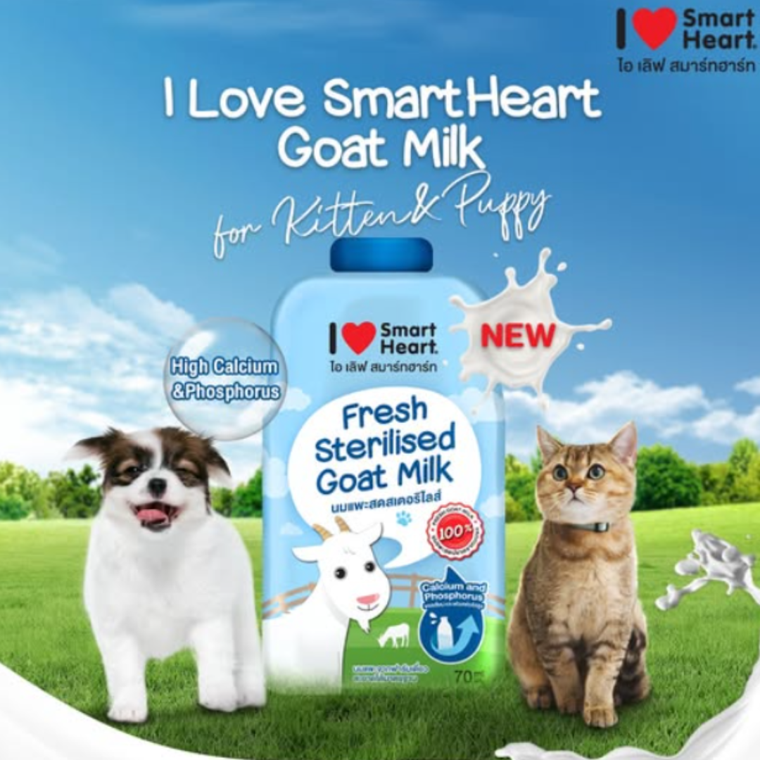 I Love Smart Heart 慧心 - 新鮮山羊奶 Goat Milk (70ml x 12包)