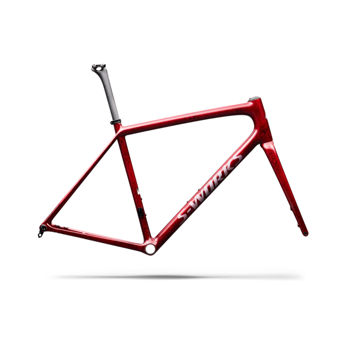 新色【Specialized】S-Works Aethos 2 車架組 / 豔紅星雲