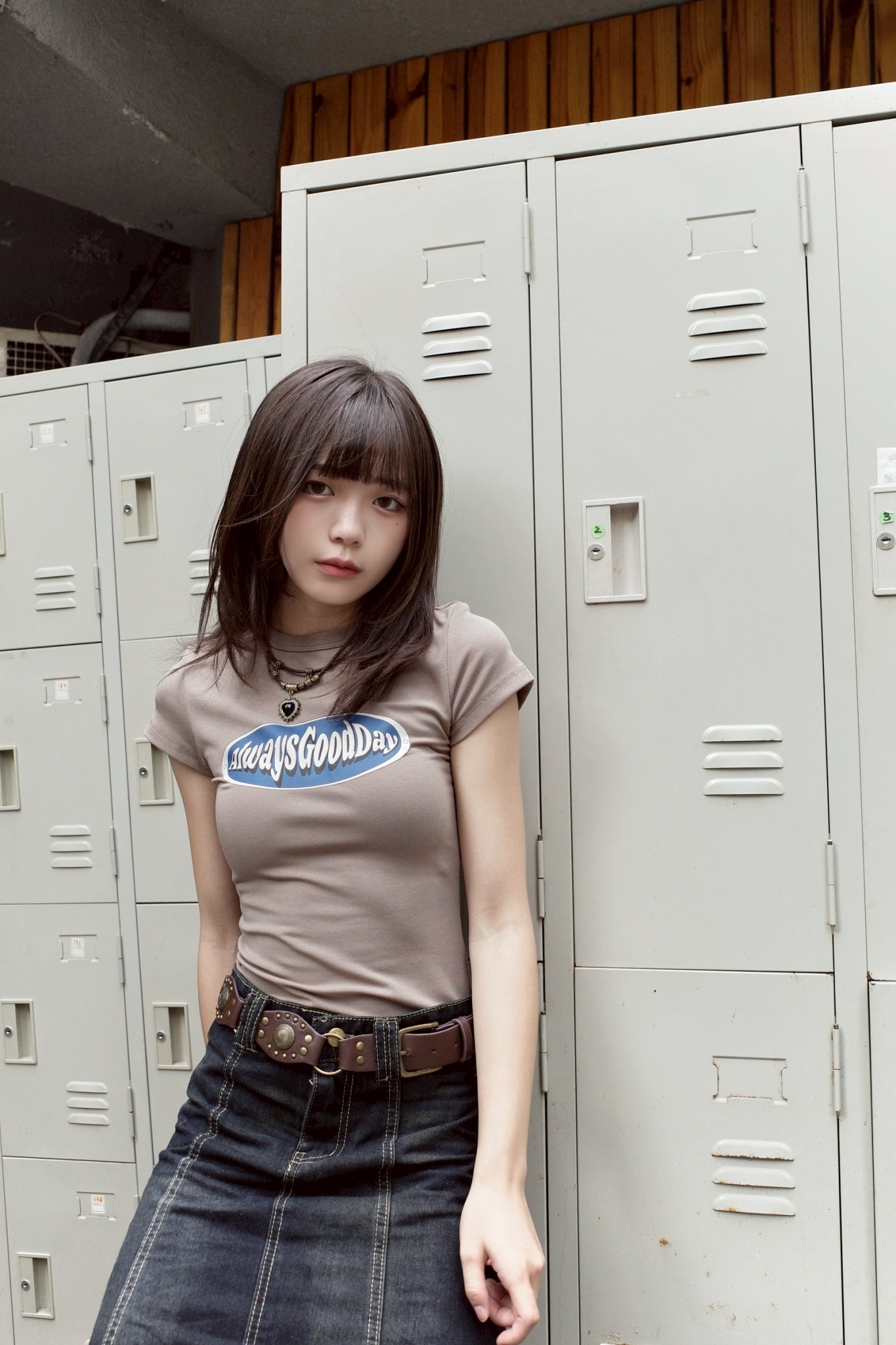 『AlwaysGoodDay』AGD Logo 女版Tee