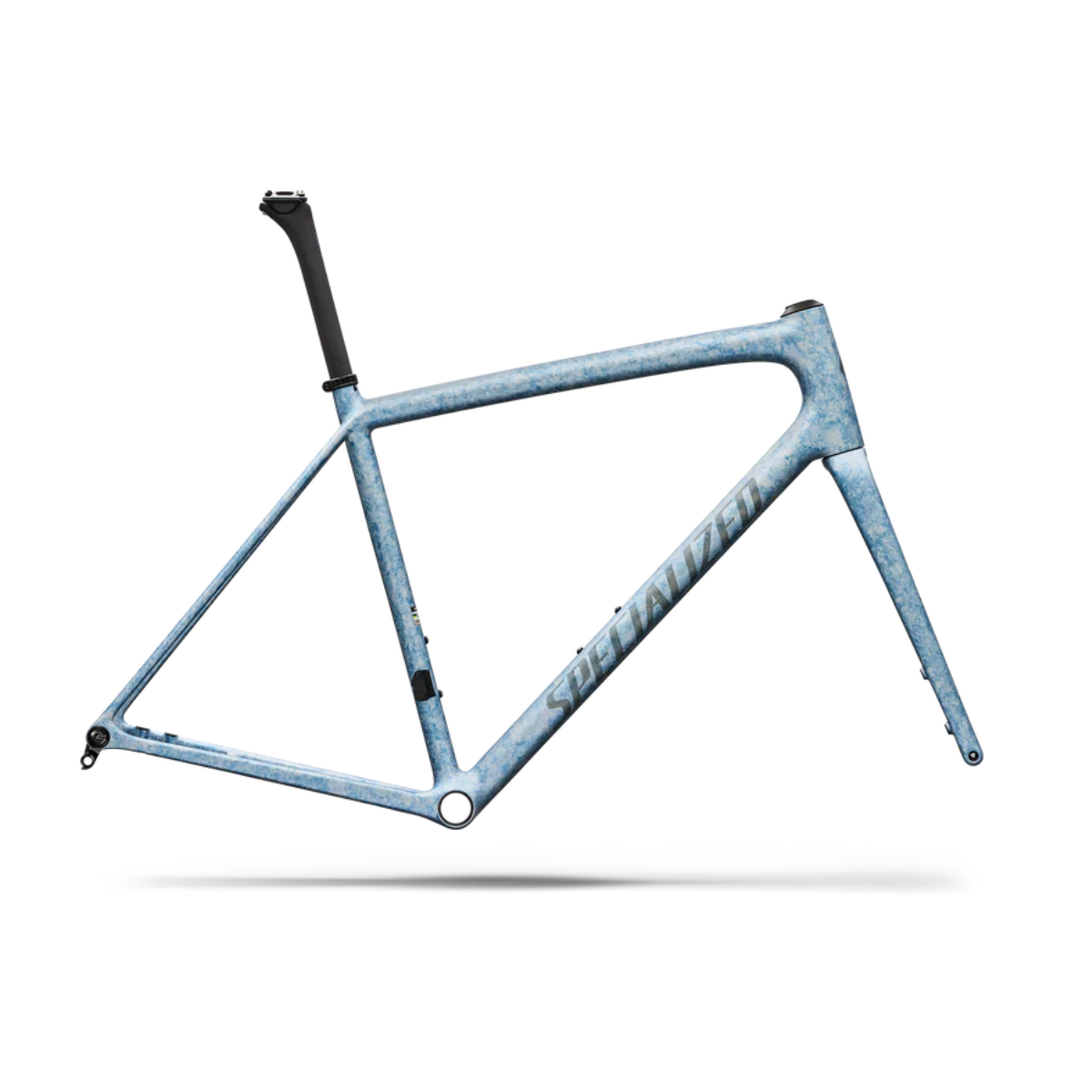 新色【Specialized】Aethos 2 車架組 / 冰藍大理石