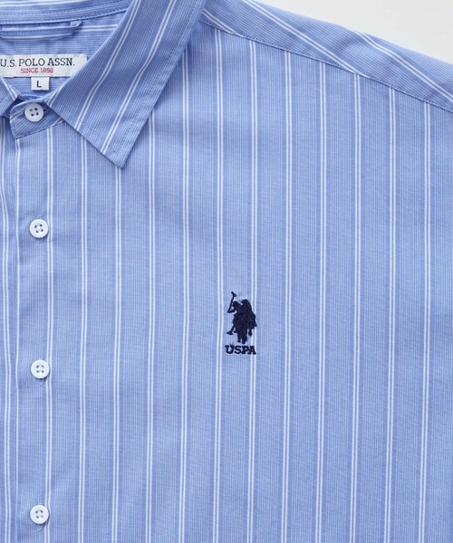 日本 U.S. POLO ASSN. One Point Logo Shirt [sh787]