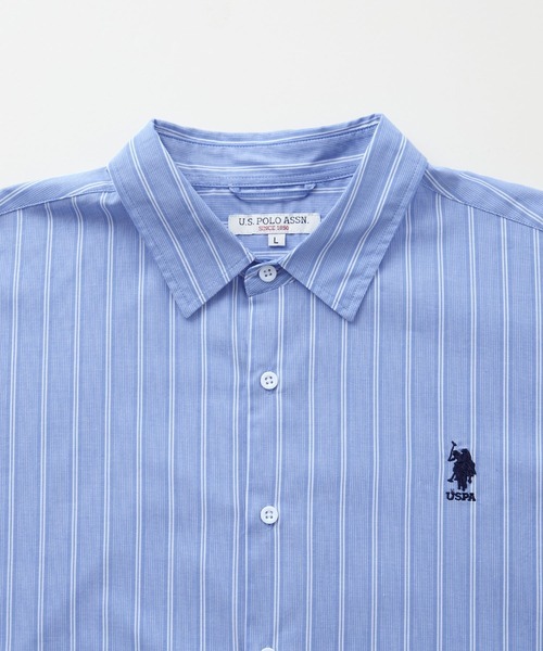 日本 U.S. POLO ASSN. One Point Logo Shirt [sh787]