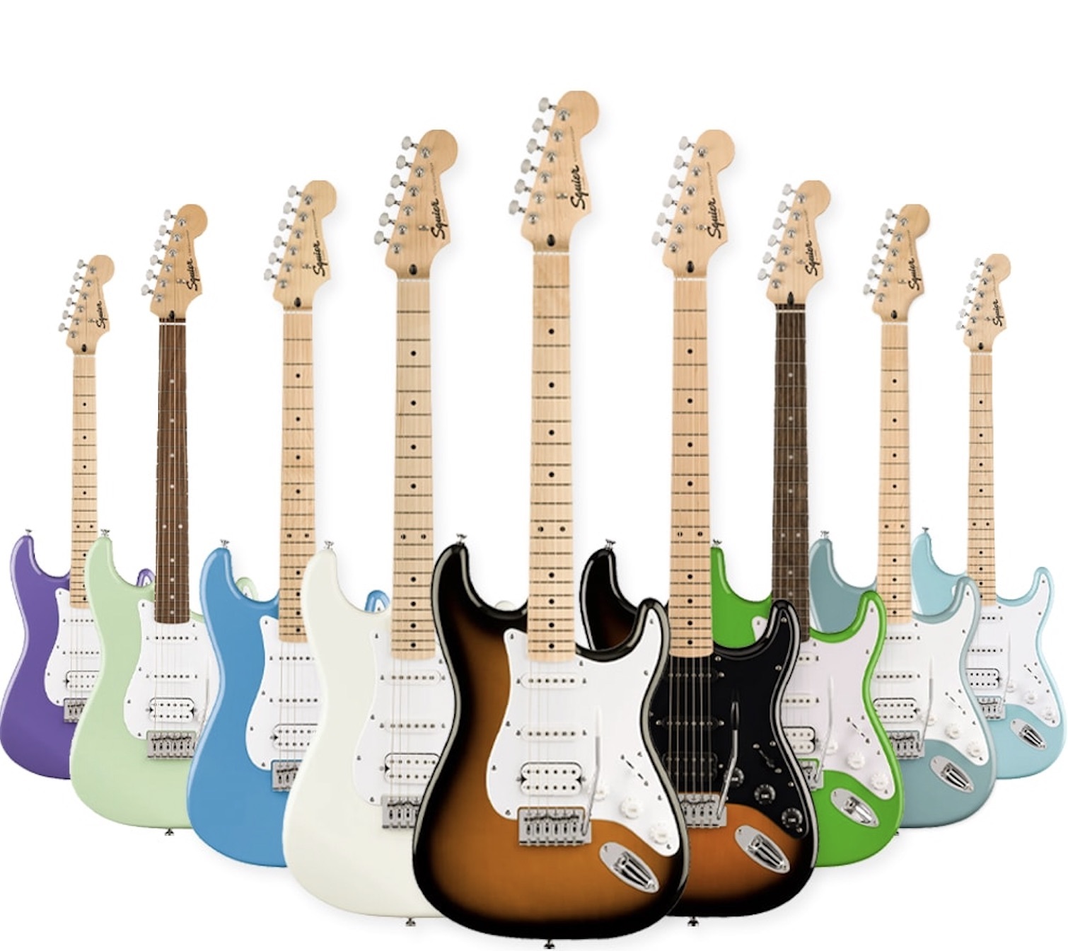 Squier Squier FSR Sonic Stratocaster HSS 電吉他 限量 五色可選 — 三峽吉他 / Bass