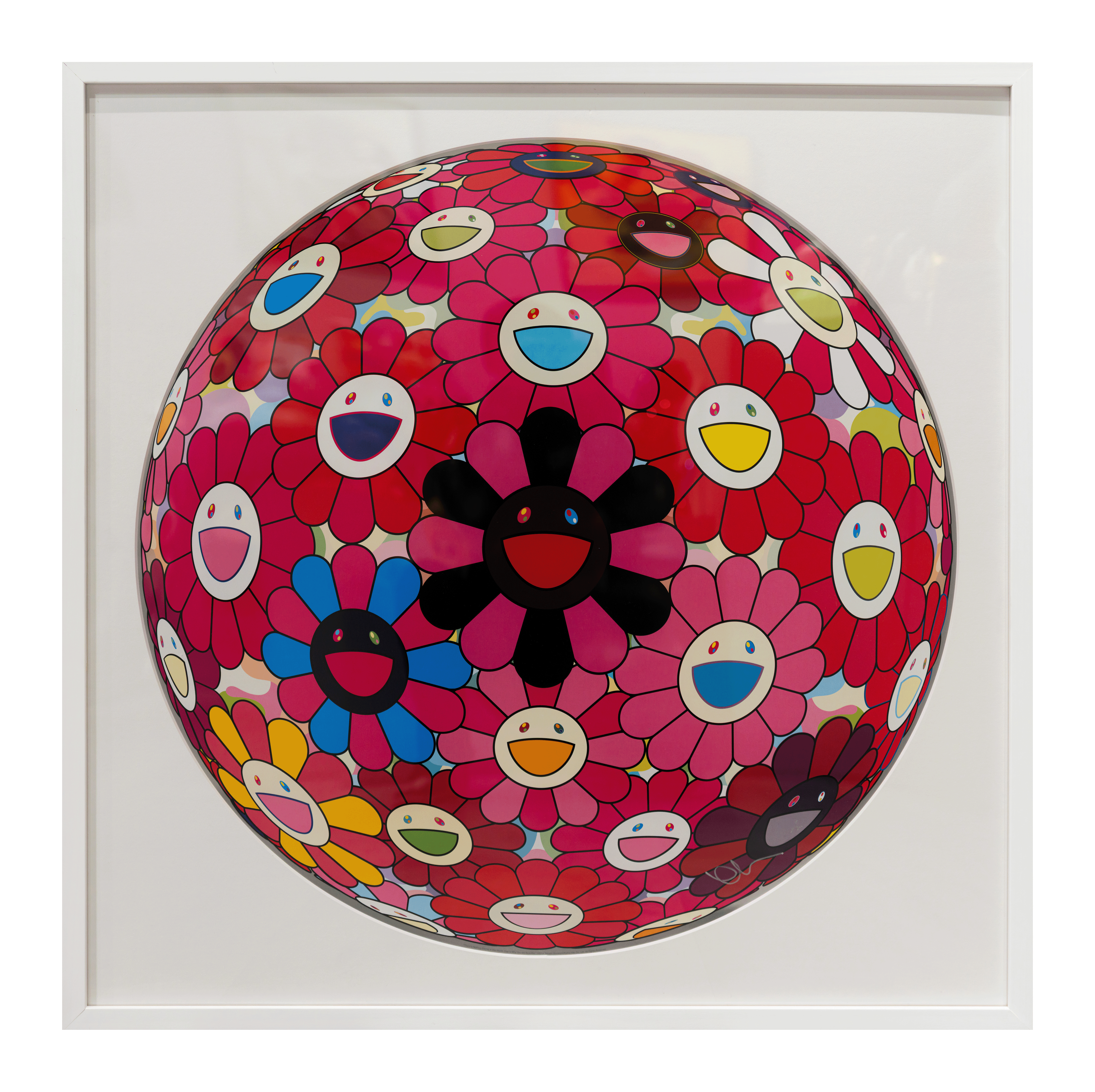 村上隆 Takashi Murakami - フラワーボール（3D）永遠はこの世にはありえない・だから君は美しい・