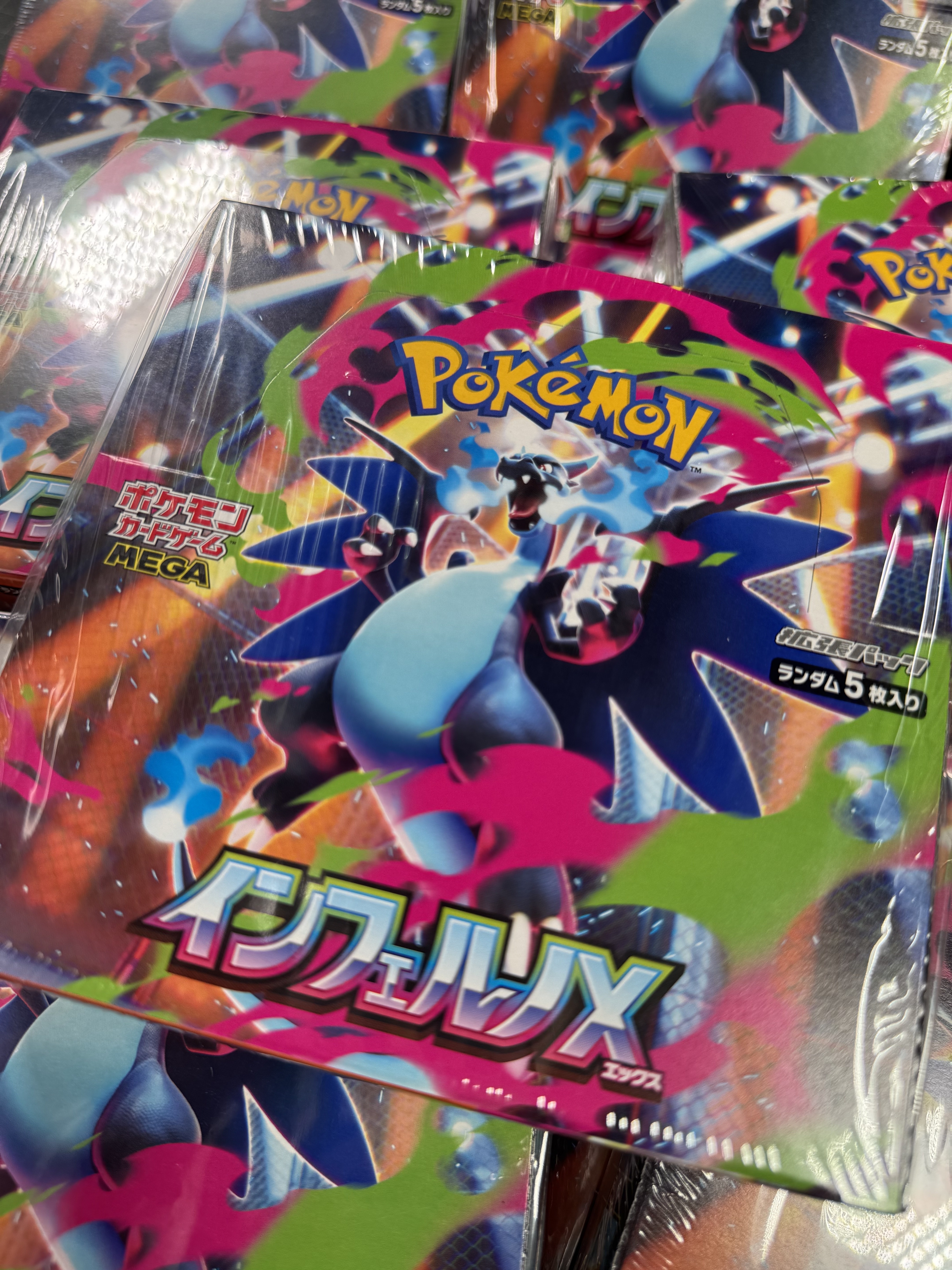 現貨 PTCG Pokemon M2 Mega 噴火龍日版原膜盒