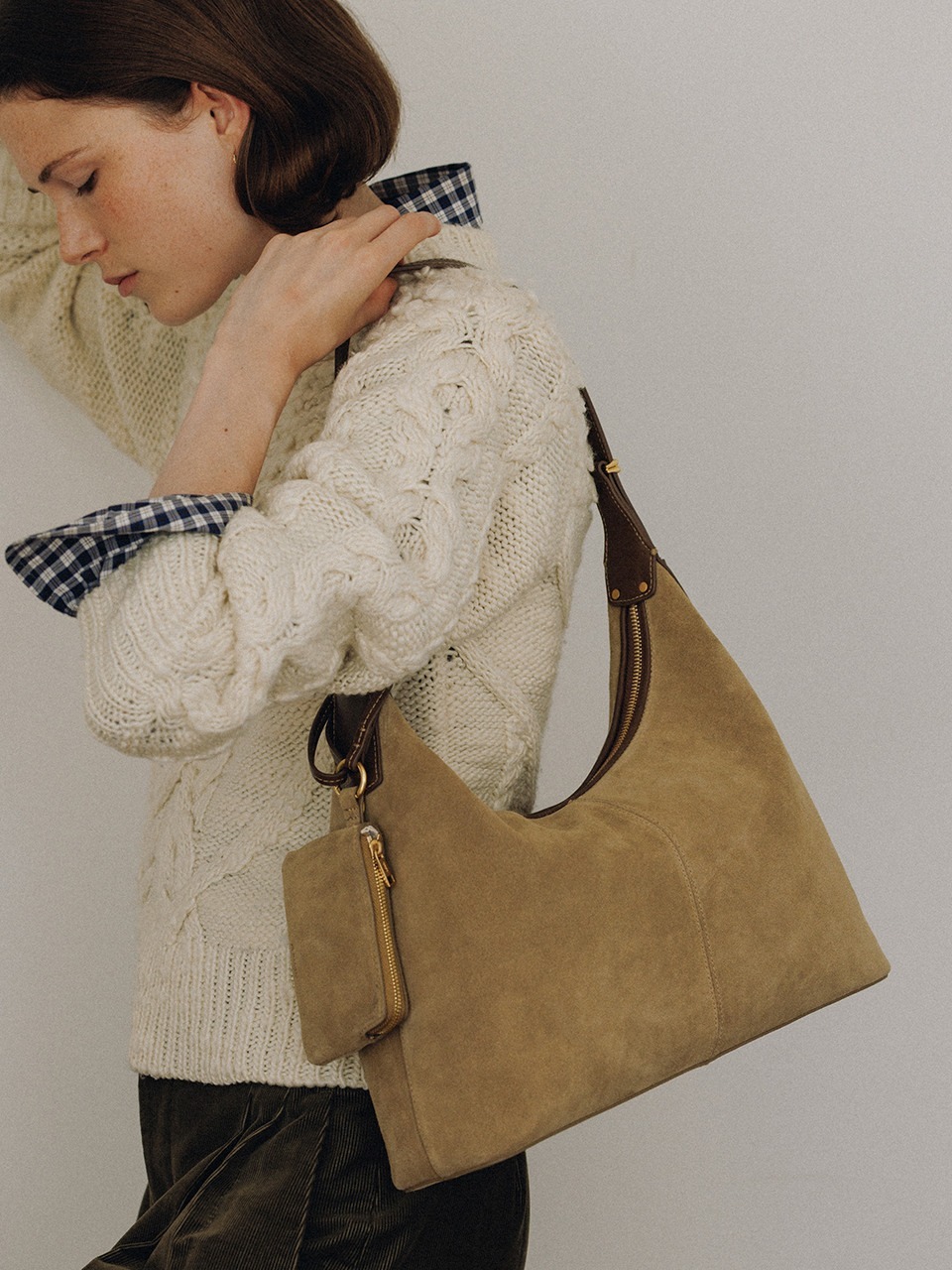 Demeriel Veneta Hobo Bag Medium