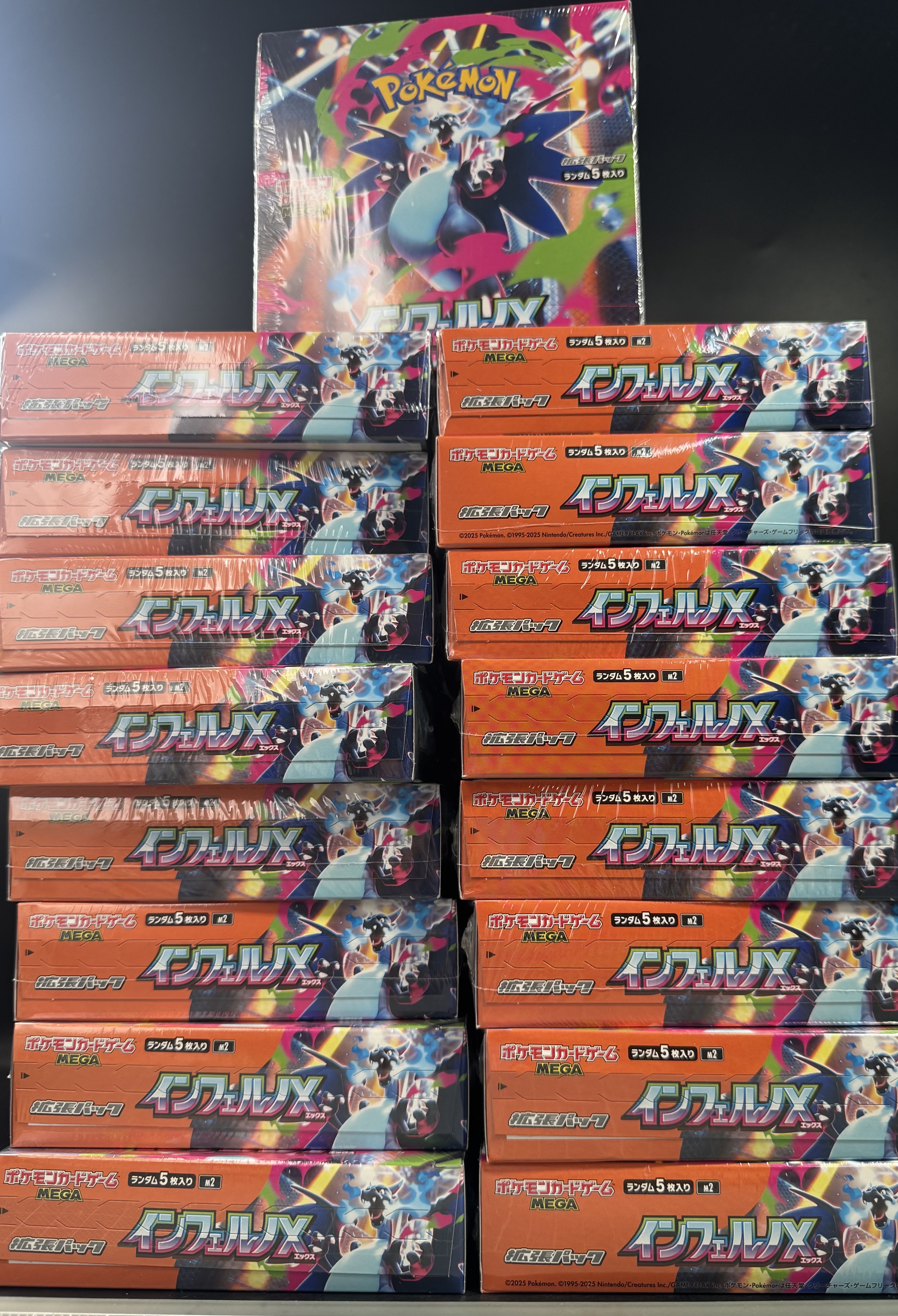 現貨 PTCG Pokemon M2 Mega 噴火龍日版原膜盒