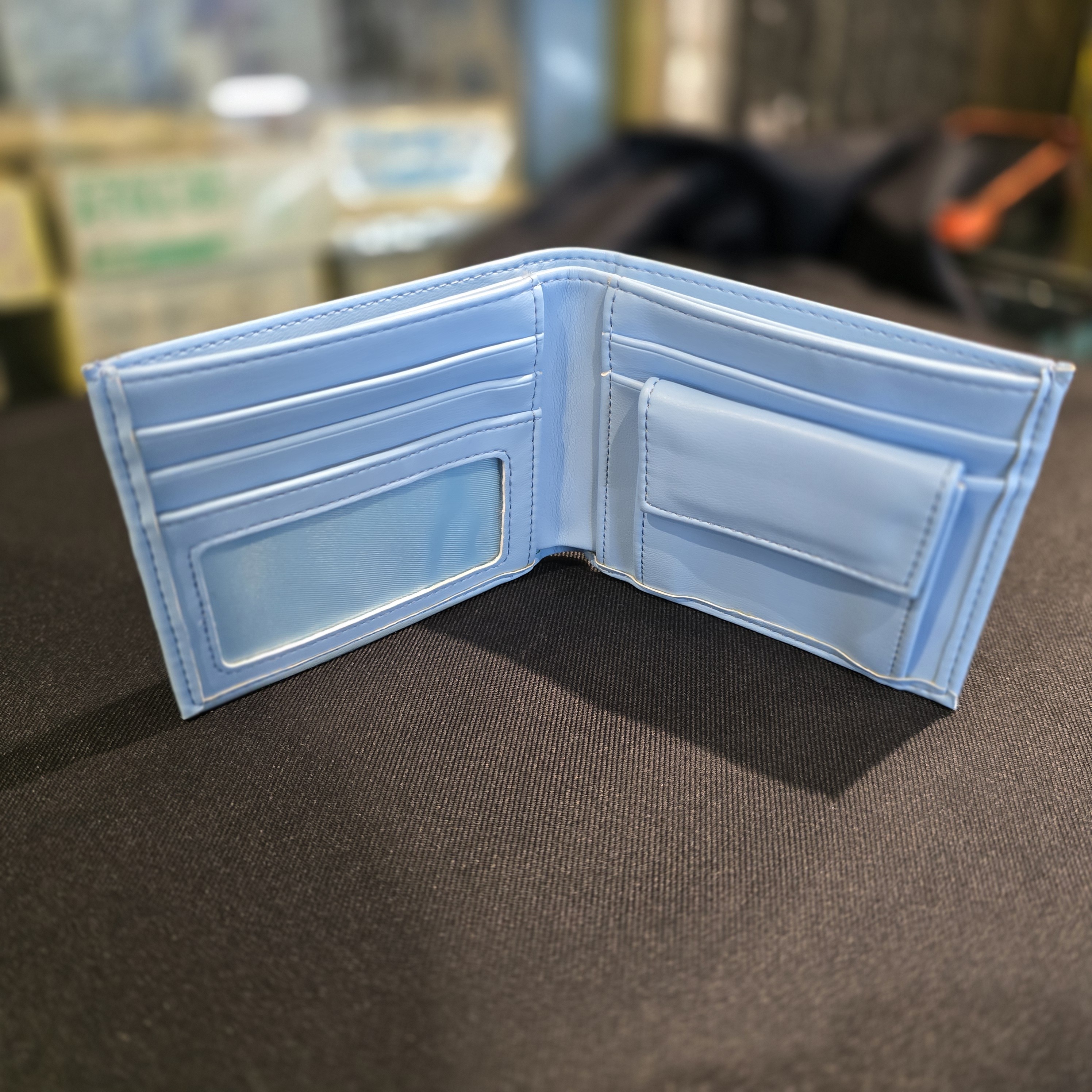 曼城淺藍色會徽銀包