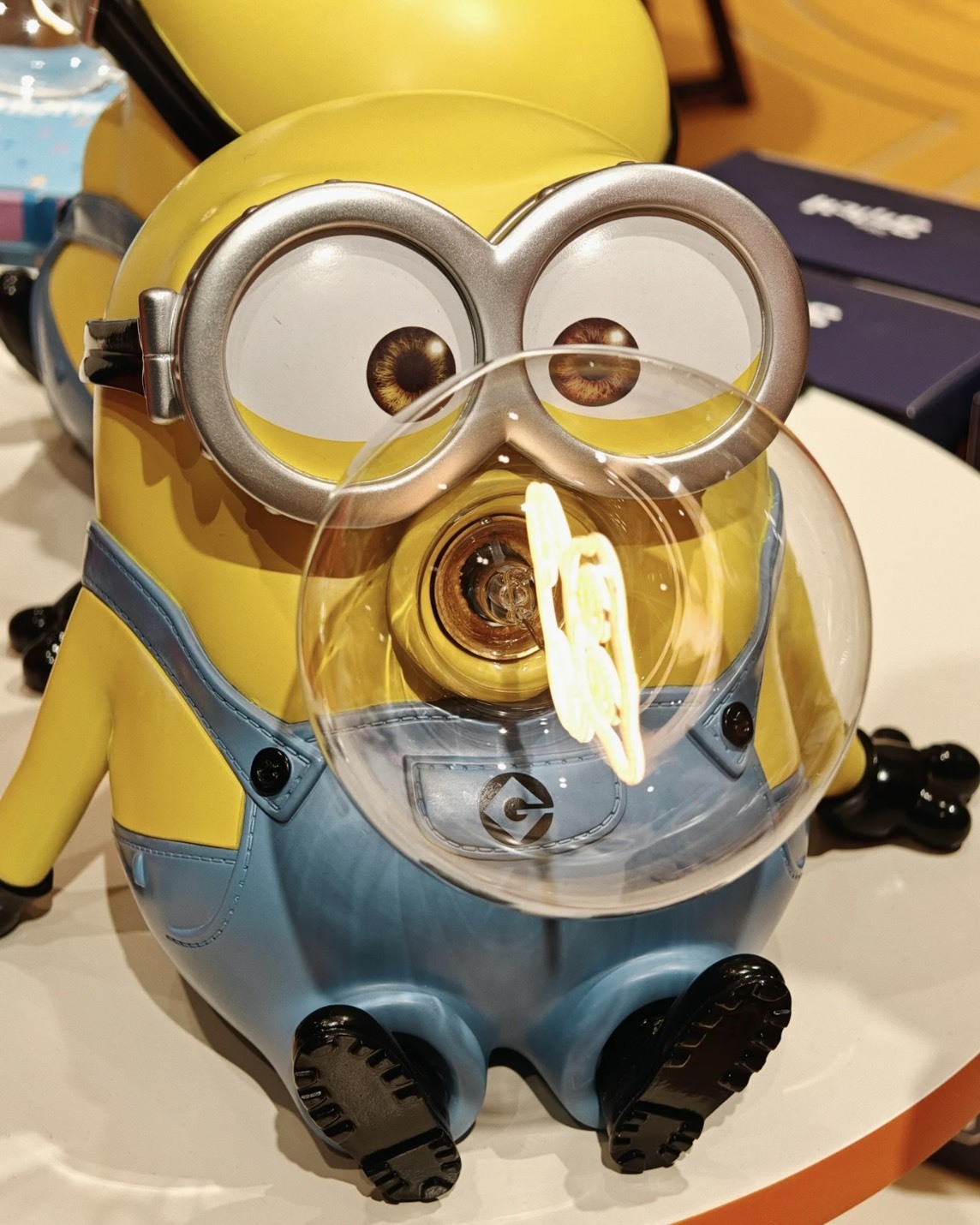 <正版授權>SUNDAY HOME 小小兵 泡泡燈 LED 收藏擺件