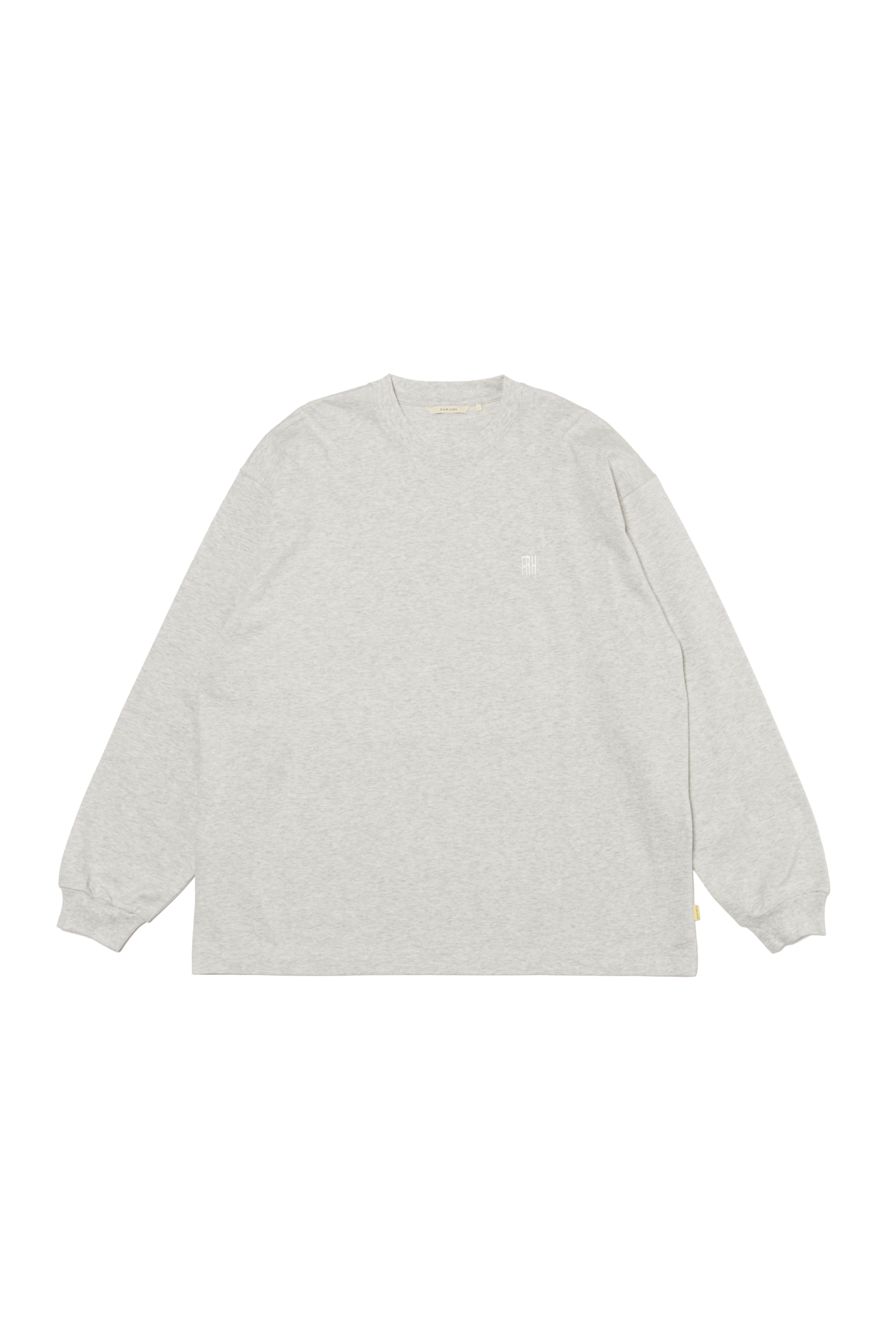 FARAH EMBROYDERY LOGO L/S TEE “FRH LOGO” (2COL)