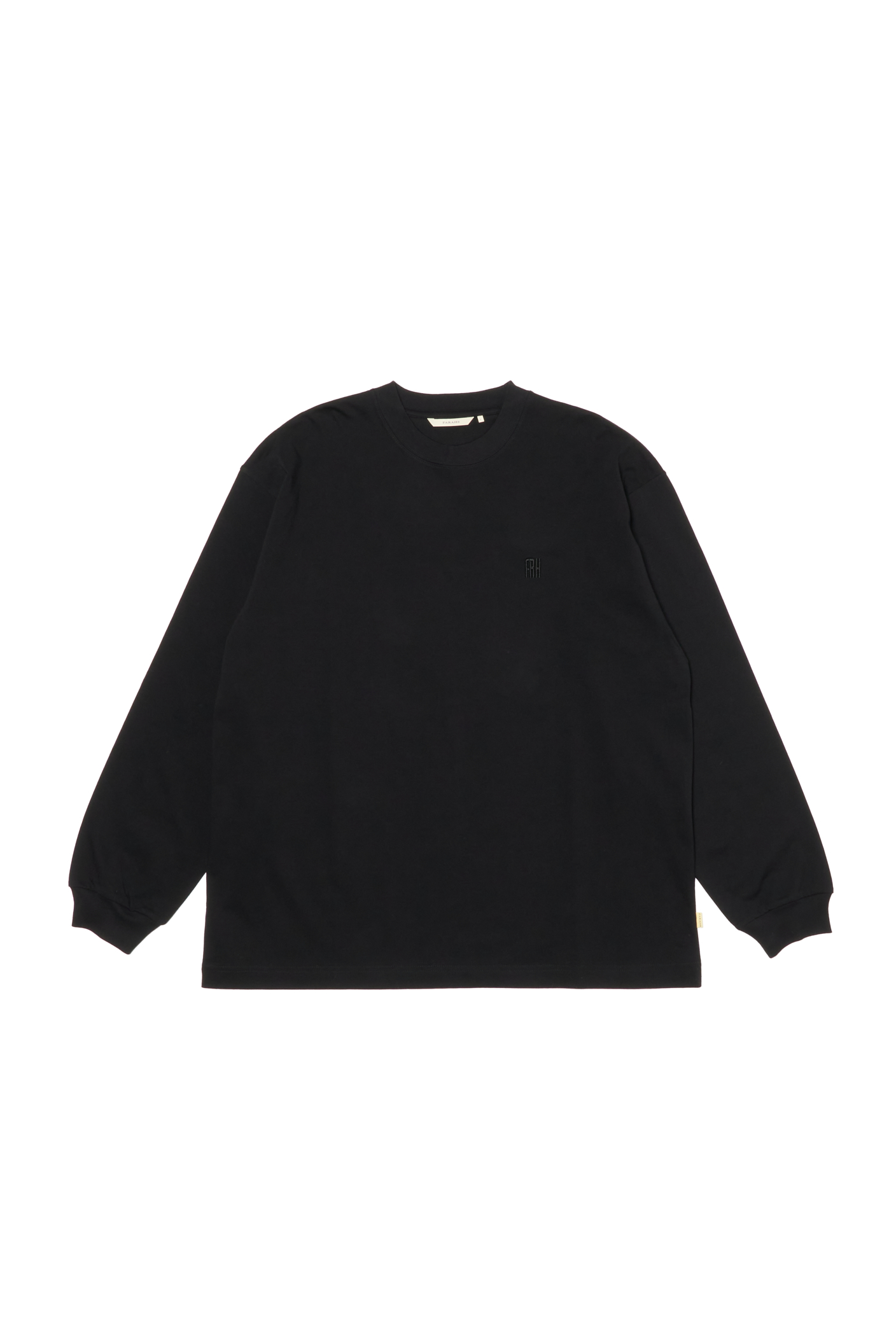 FARAH EMBROYDERY LOGO L/S TEE “FRH LOGO” (2COL)