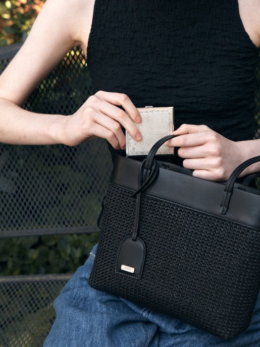 Demeriel Elise Weaving Shoulder Bag