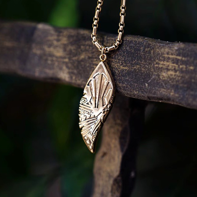 <連線代購商品>ANTA KAI 歐文系列 籃球周邊 經典LOGT 羽毛項鍊 飾品【192611683R】歐文 kyrie irving