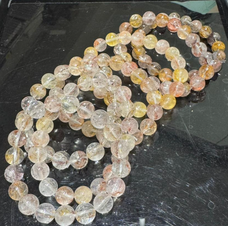 251004 - C25 9mm++斑銅礦閃靈手串