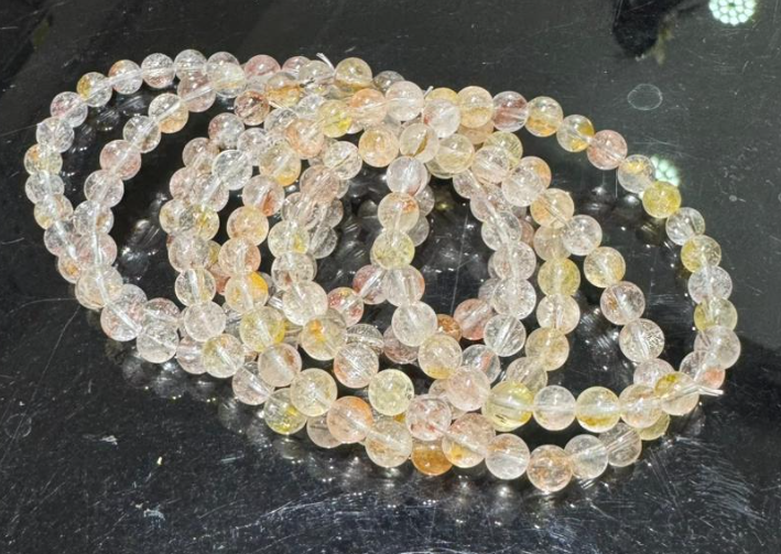 251004 - C26 6mm+斑銅礦閃靈手串