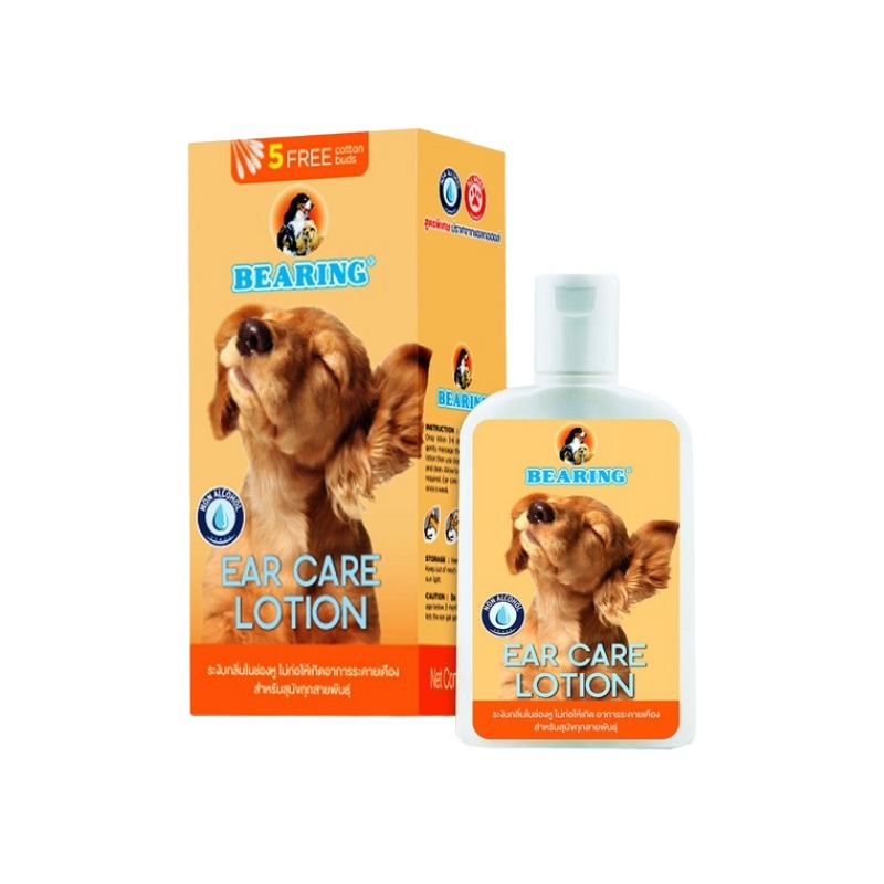 泰國BEARING 狗狗耳部護理液100ml(附贈5 支純棉棉花棒)
