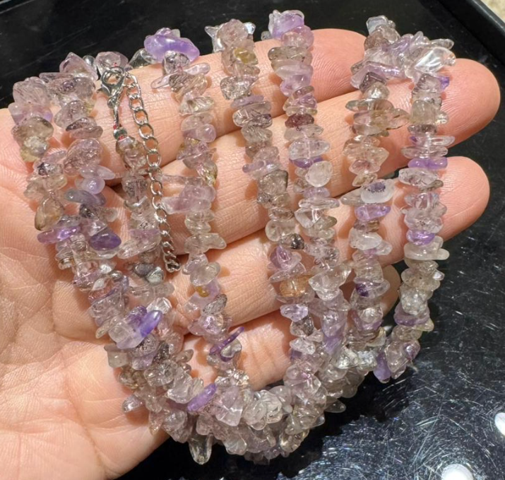 251004 - C35 隨形超7原礦石頸鏈